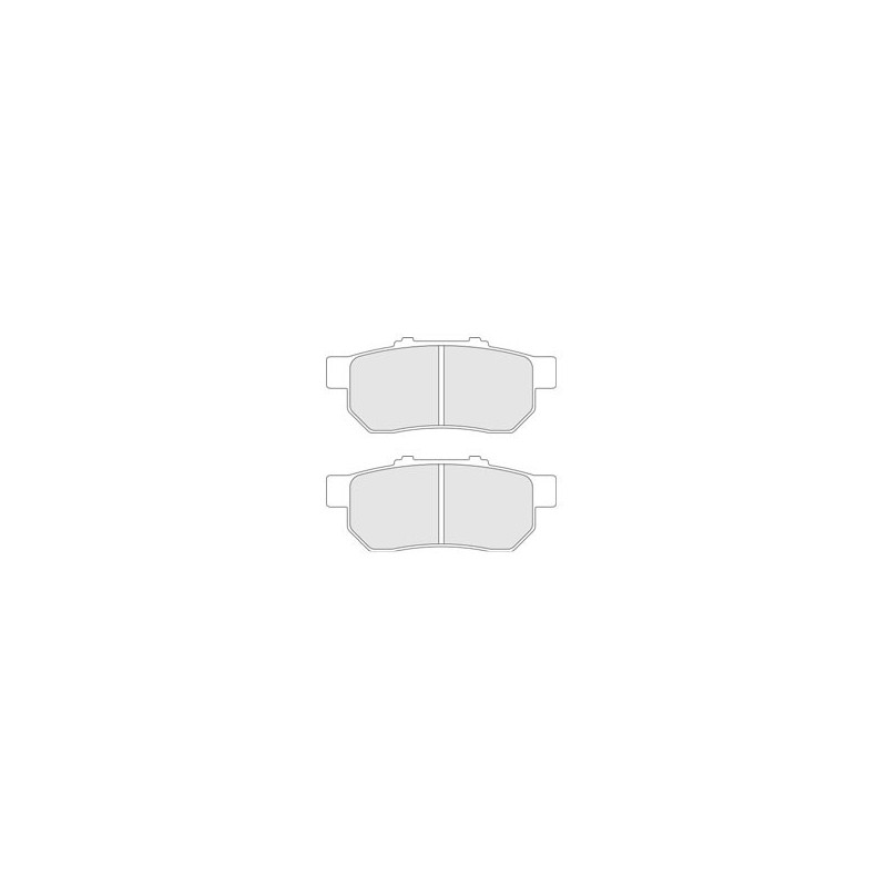 Remblokken CL Remmen RC6 achter Honda Accord 2.2 16V van 89 tot 92 - CL-4076-RC6 - 4076RC6 - 3661768306994