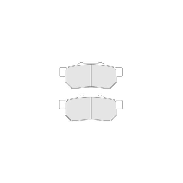Plaquettes de Frein CL Brakes RC6 Arrière Honda Civic Vtec - CL-4076-RC6 - 4076RC6 - 3661768306994