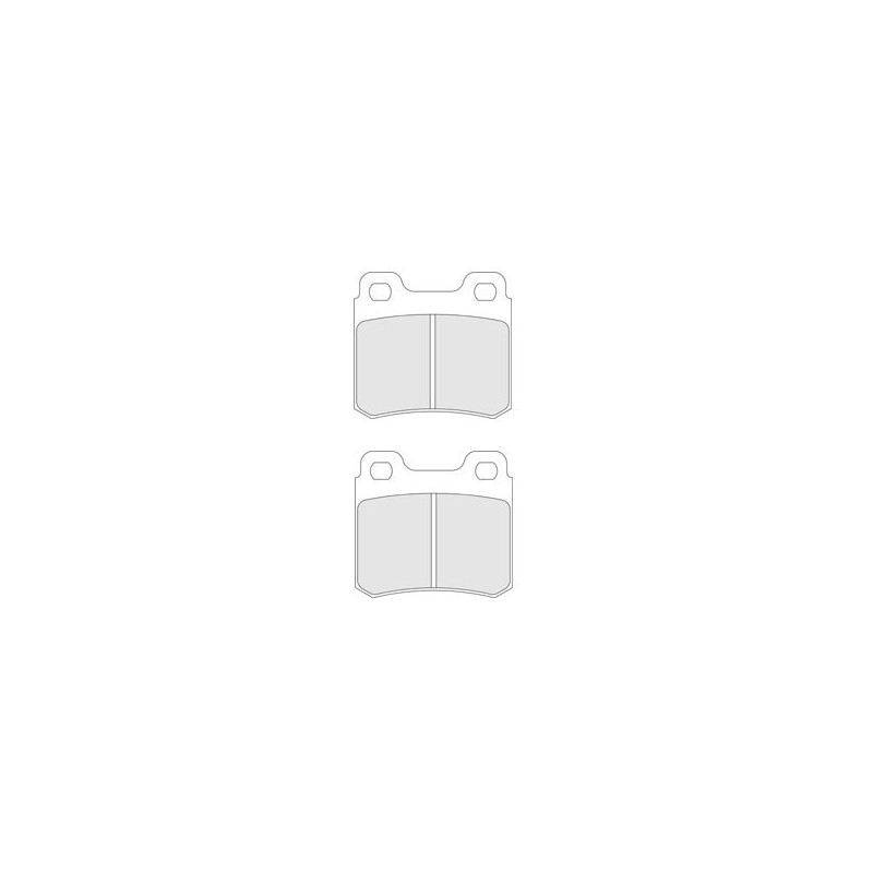 Remblokken CL Remmen RC6 achter Opel Astra F 1,6 16V - CL-4037-RC6 - 4037RC6 - 3661768309223
