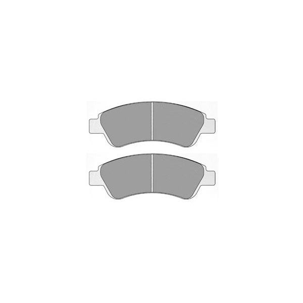 Brake Pads  CL Brakes RC6 Front Peugeot 206 - CL-4162-RC6 - 4162RC6 - 3661768321461
