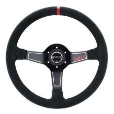 Sparco L575 Gedraaid Lederen Stuur Zwart - 015L750SC - 015L750SC - 8033280067212