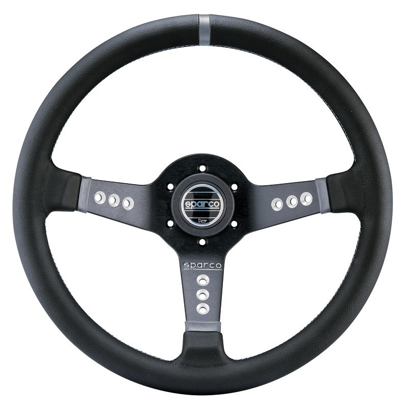 Sparco L777 lederen stuur - 015L800PL.N - 015L800PL