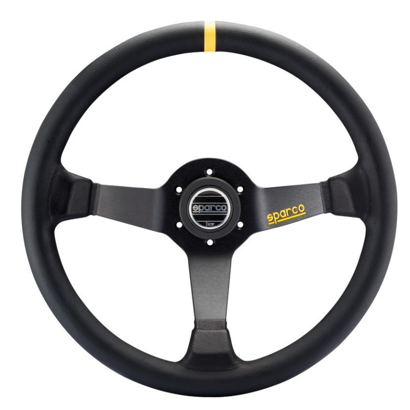 Sparco R345 Lederen Stuur Zwart - 015R345MLN - 015R345MLN - 8033280067502