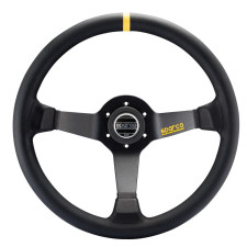Sparco R345 Lederen Stuur Zwart - 015R345MLN - 015R345MLN - 8033280067502