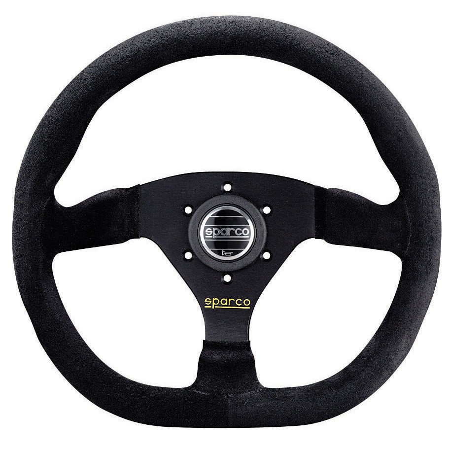 Sparco L360 Suede Steering Wheel - 015TRGS1TUV - 015TRGS1TUV - 8033280067878