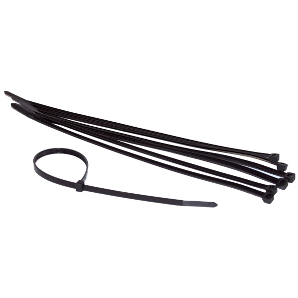 Zwart Rilsan 280x4.8mm / Diameter 80mm / 22kg (x100) - IX-301016 - 0300025N - 3661768327661