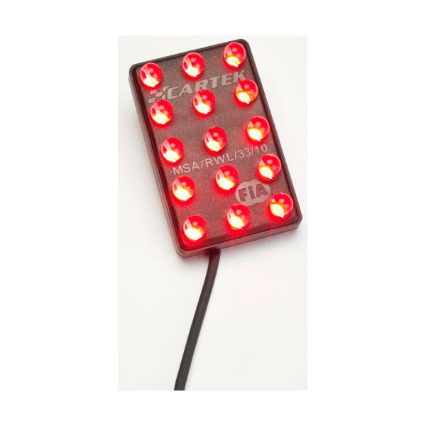 Feu de Pluie à LEDS FIA Cartek - CK-LR15 - CK-LR-15-V - 3661768330203