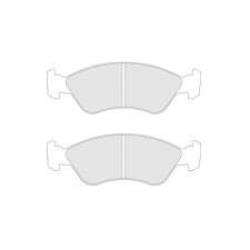 Plaquettes de Frein CL Brakes RC6 arrière Opel Astra F 1,6 16V