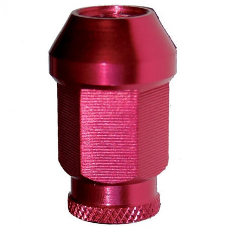 Ecrou Conique Ouvert 12x125 Alu Rouge X20