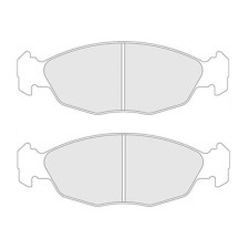 Remblokken CL Remmen RC8 voor Peugeot 106 S16 - CL-4017-RC8 - 4017RC8 - 3661768333884