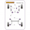 Powerflex Lower Rear Engine Mount Bush Peugeot 206 65mm (1 Part)
