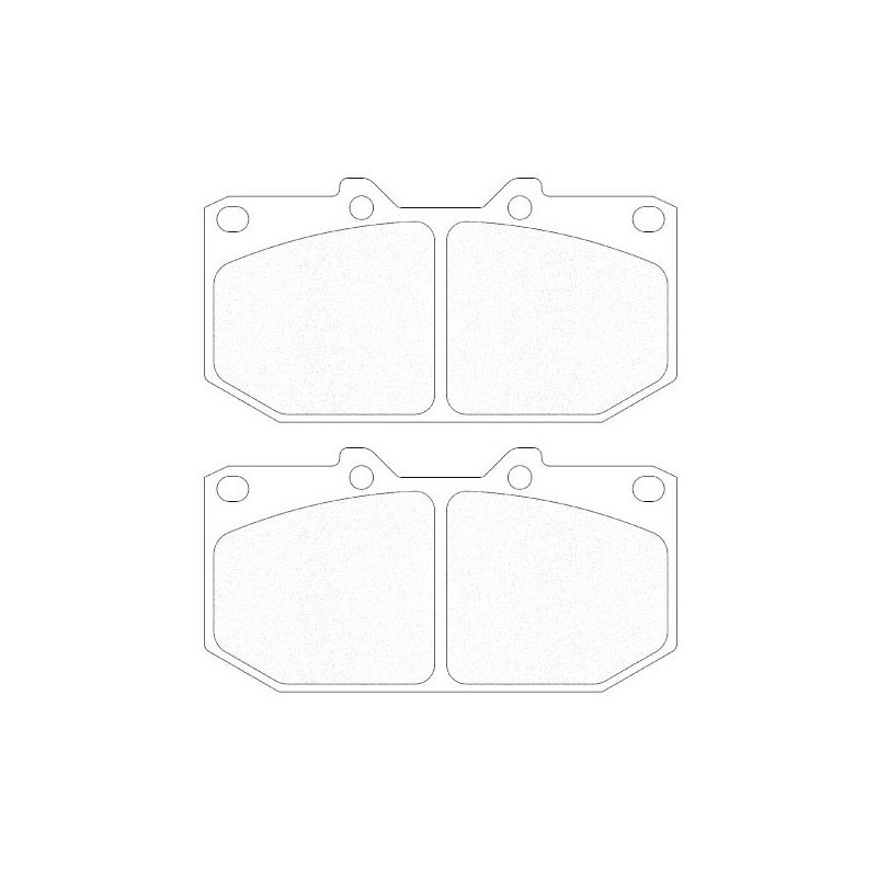 CL Remmen RC6E Voorremblokken Subaru 4 Zuigers - CL-4047-RC6E - 4047RC6E - 3661768335925