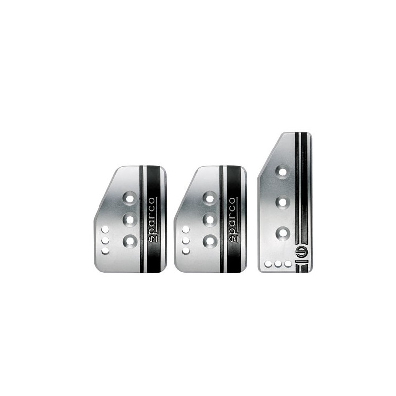 Sparco Settanta Standaard Titanium 3 pedaalset - 037879IT01 - 037879IT01 - 8033280078652