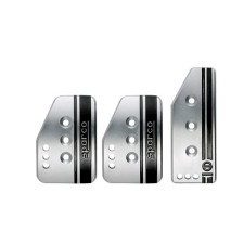 Sparco Settanta Standaard Titanium 3 pedaalset - 037879IT01 - 037879IT01 - 8033280078652