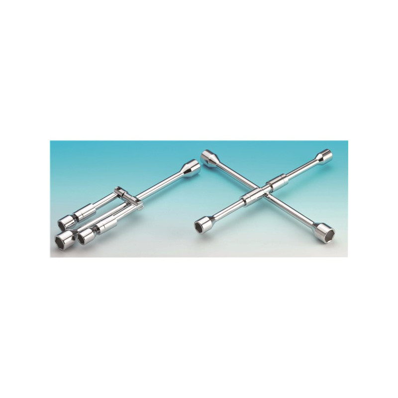 Inklapbare kruissleutel Doppenmaat: 17/19/21/23mm - AS-1820P - GE997 - 3661768336885