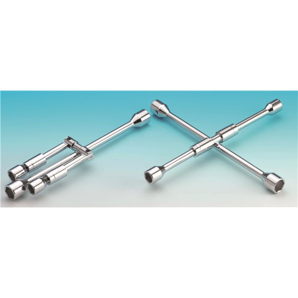 Cheie în cruce pliabilă – Mărimea soclurilor: 17/19/21/23 mm - AS-1820P - GE997 - 3661768336885