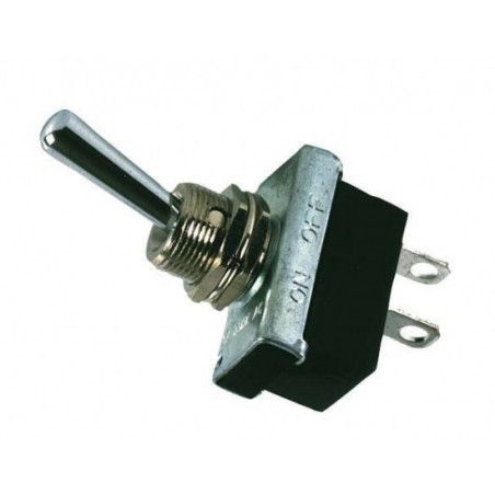 Interrupteur ON / OFF Metal Chrome