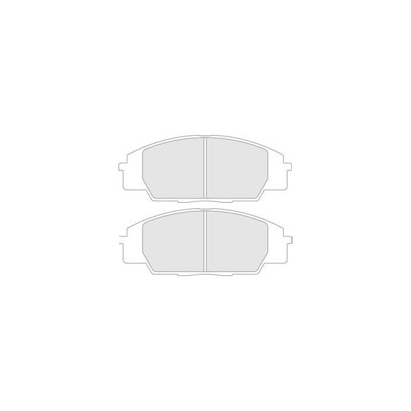 CL Remmen RC8-R voorremblokken Honda Civic MK7 - CL-4070-RC8R - 4070RC8R - 3661768342411