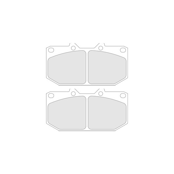 CL Remmen RC5+ Voorremblokken Subaru 4 Zuigers - CL-4047-RC5+ - 4047RC5 - 3661768344040
