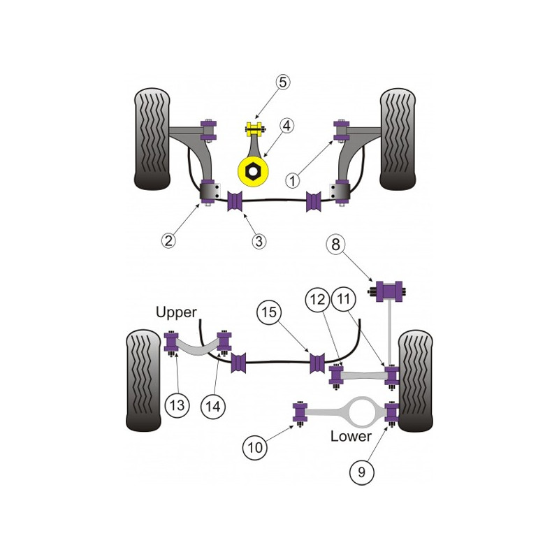 PFX Soclu exterior al brațului superior de suspensie VAG - PF-R85513-2 - PFR85-513 - 5055676511027