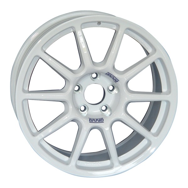 Wiel BRAID FullRace A 8X18 RENAULT Mégane 3 RS N4 Wit - BD-FRA801850L6B - BD-FRA801850L6B - 3661768379820