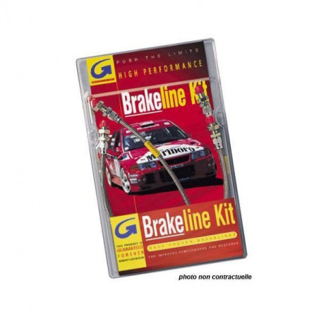 Kit Flexibles de Frein Durite Aviation Arrière Goodridge VK2 Toyota SUPRA JZA80