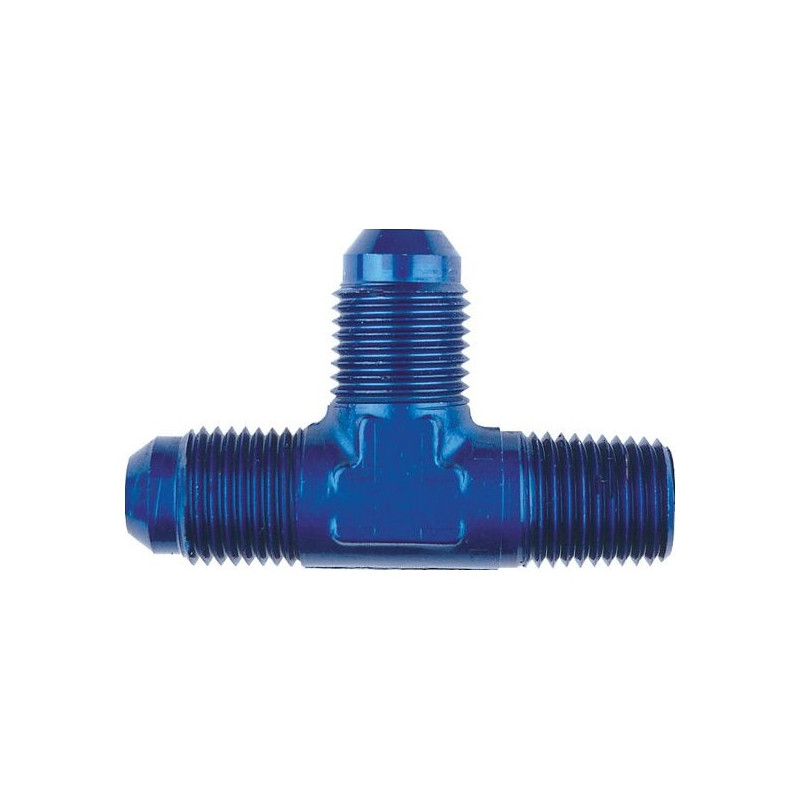 TE Goodridge mannelijk 3X 9/16x18 JIC-1/4x18 NPT alu - G-AN826-06D - AN826-06D - 3661768384916
