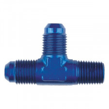TE Mâle Goodridge 3X 9/16x18 JIC-1/4x18 NPT alu