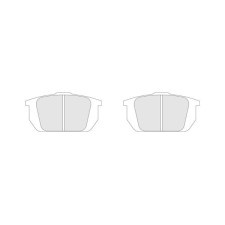 Remblokken CL Remmen RC6 achter ALFA ROMEO 33 1.7 4x4 16V van 90 tot 94 - CL-4030-RC6 - 4030RC6 - 3661768388303