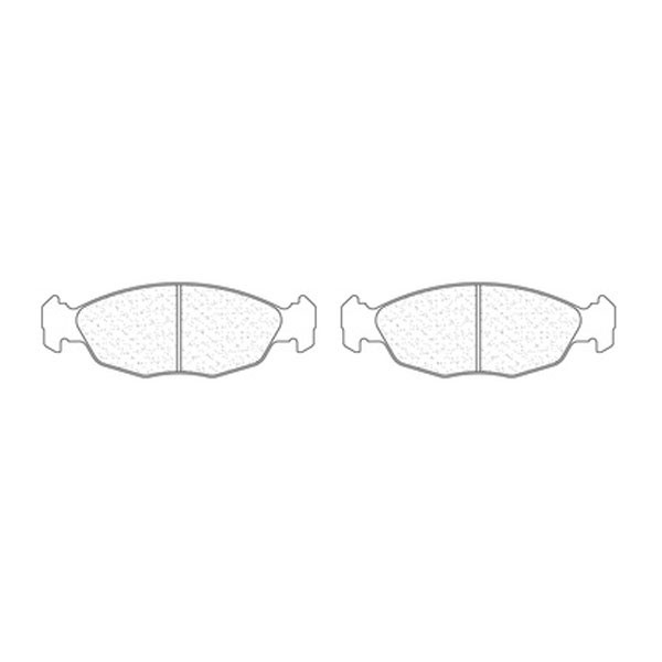 Plaquettes de Frein CL Brakes RC5 Avant Peugeot 106 S16 - CL-4017-RC5 - 4017RC5 - 3661768388600