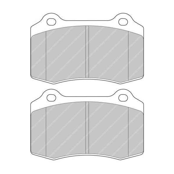 Ferodo DS2500 Rear Brake Pads Aston Martin - F-RP3109H - FRP3109H - 3661768388723