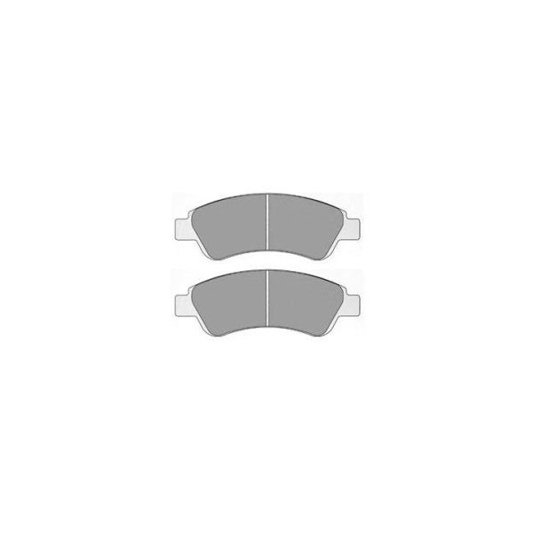 Remblokken CL Remmen RC5 voor CITROËN C2 1.6i 16V VTS vanaf 04 - CL-4162-RC5+ - 4162RC5 - 3661768389027