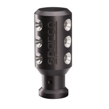 Sparco Piuma zwarte pookknop - 03741BN01 - 03741BN01 - 8033280077341