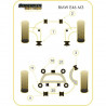 Silent-Bloc Powerflex Black Sospensione Quadrilatero Anteriore BMW E46 M3 Diametro 60mm (2 Pezzi)