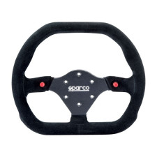 Sparco P310 Stuur omgedraaid zwart - 015P310F2SN - 015P310F2SN - 8033280067380