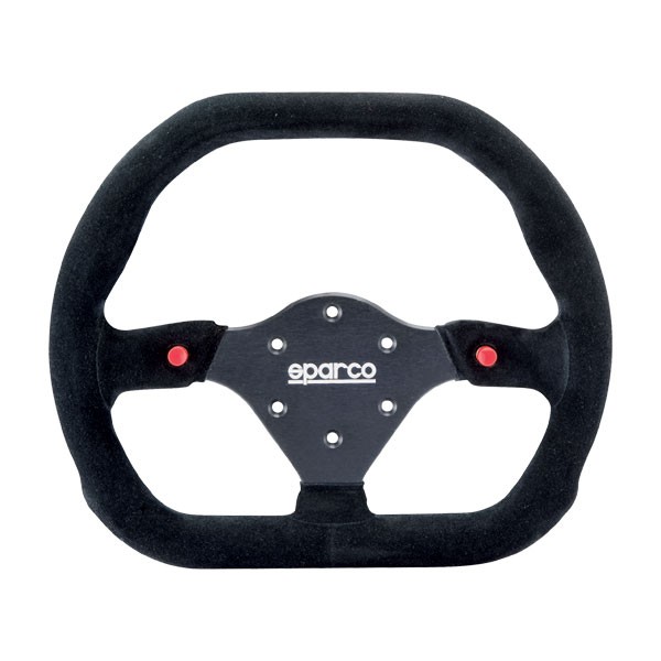 Volant Sparco P310 Peau Retournée Noir - 015P310F2SN - 015P310F2SN - 8033280067380