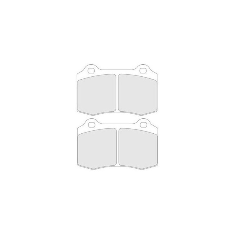 Voorremblok CL-Brakes (Carbone Lorraine) RC6 voor Citroën C2 Challenge - CL-4022T15RC6 - 4022T15RC6 - 3661768424193