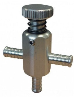 Forge Turbo Pressure Faucet to place in the Underhood Area Silver