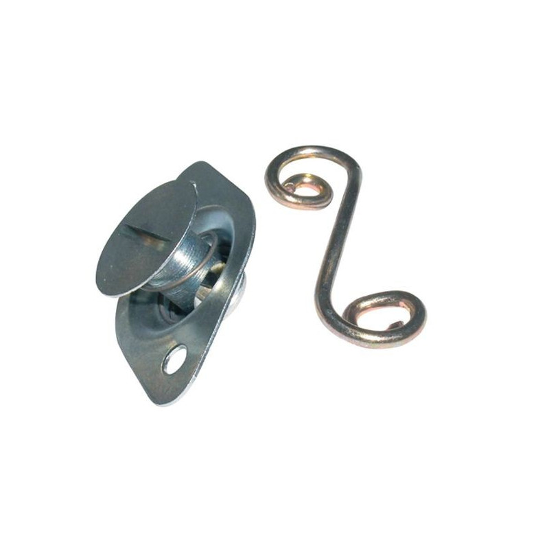 Bevestiging DZUS 1/4 draai EHF6-50 + Haak - AS-DZUS - TEHF6-50+TS6-275 - 3661768031858