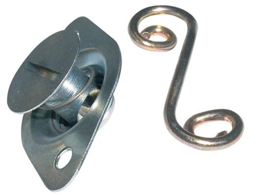 DZUS Fixing / Fastening 1/4 turn EHF6-50 + Hook - AS-DZUS - TEHF6-50+TS6-275 - 3661768031858