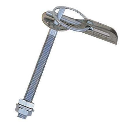 Attaches Capot Type Dakar en Acier (la paire)