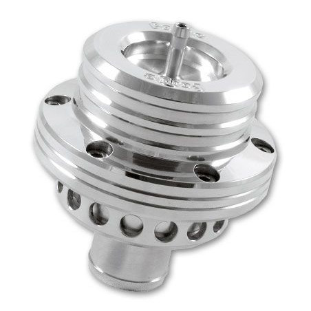 Turbo / dump valve Forge double pistons circuit ouvert argent pour Citroën, Fiat, Ford, Opel