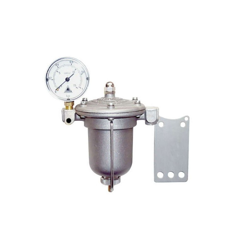 King FK85 1-7 Psi brandstofregelaar + manometer - M-KINGM - FPR007/G - 3661768032534