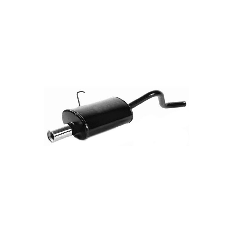 Aansluitingen / Uitlaatdemper GT2i Renault Clio 1.8 16S EEG-goedgekeurd 76mm uitlaatpijp - O-QD-RE733-R - 3661768298046