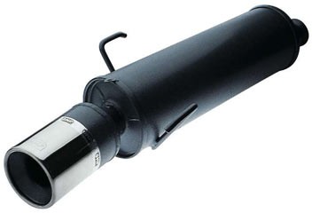 Terminal / Silențios de eșapament GT2i pentru Renault Clio 16S/W, omologat CEE, ieșire de 100 mm - O-QD-RE734-C - 3661768133262
