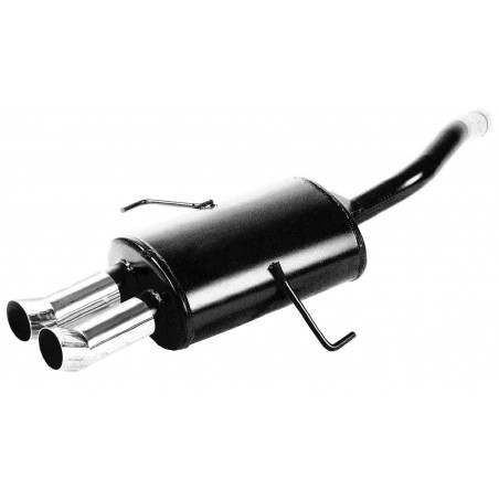 Scarico / Silenziatore Alfa Romeo 156 16/8/20 16S 2 Uscite 76mm