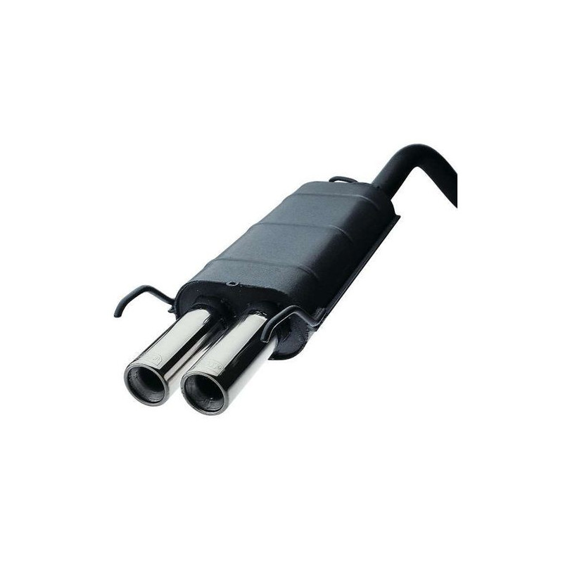 Geluiddemper GT2i Opel Astra F 2.0 16S GSI Avant 1998 2 uitlaatpijpen 63mm - O-QD-OP620-2R - 3661768236598