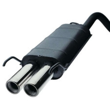 Geluiddemper GT2i Opel Astra F 2.0 16S GSI Avant 1998 2 uitlaatpijpen 63mm - O-QD-OP620-2R - 3661768236598