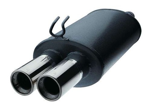 Scarico / Silenziatore OMP Audi A3 1.8 20S 2 Uscite - O-QD-AU710-2R - 3661768215197
