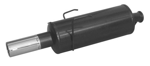 Terminal / Geluiddemper uitlaat GT2i Citroën Saxo 1.6 16S Sortie 76mm Après 2001 Fase 2 - O-QD-CI748-R - 3661768132821